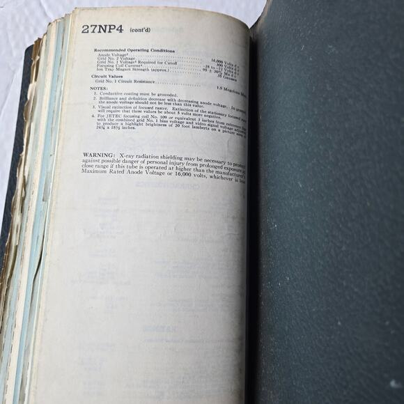 Vintage Sylvania radio tubes technical manual 1951 - Picture 5 of 8
